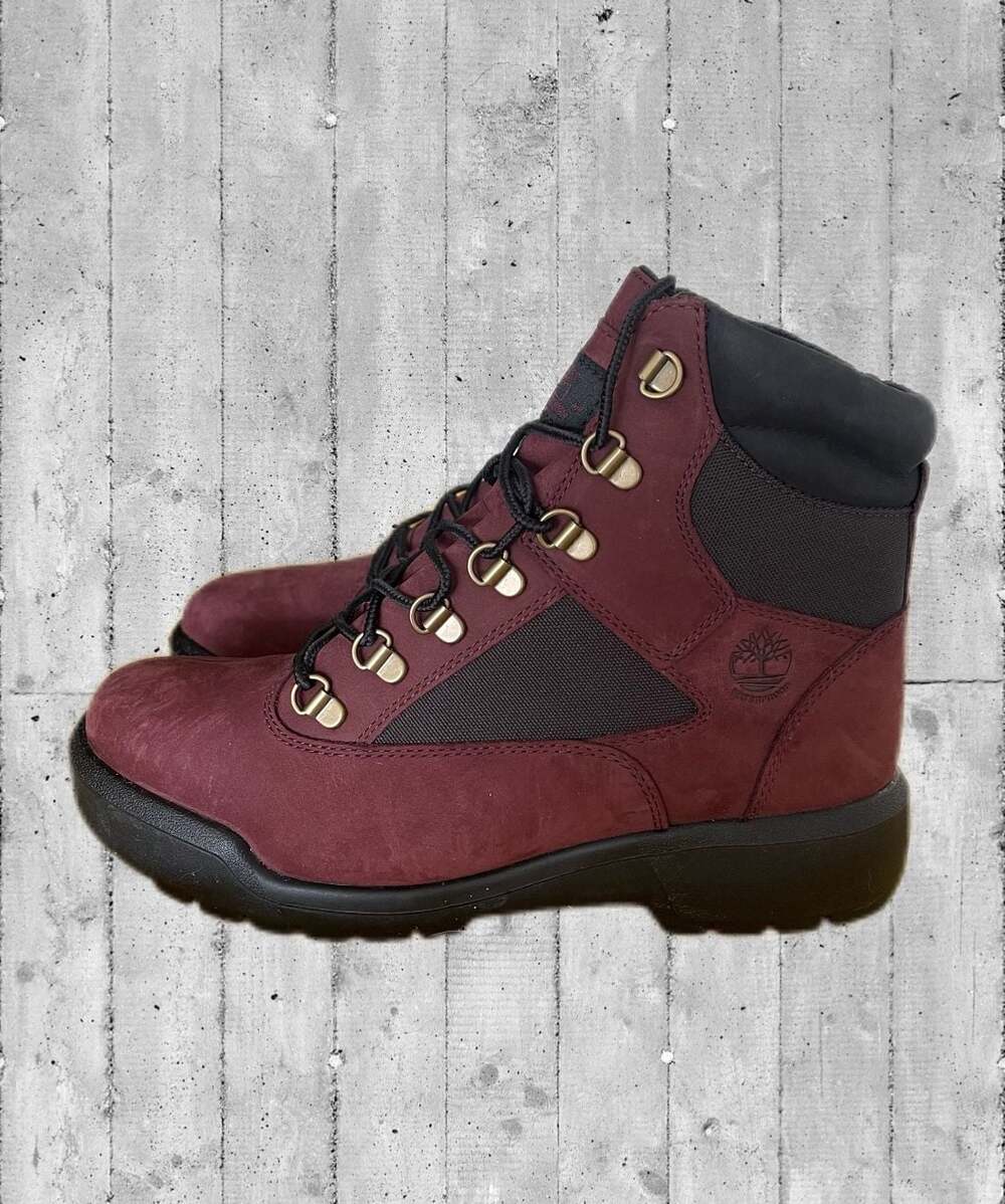 Timberland 6-Inch Field Boot Men's Burgundy TB0A5W79